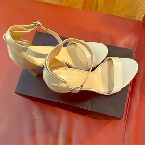 Michael Shannon Neutral High Heel Sandals